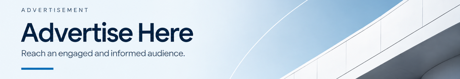 Mid-page horizontal advertisement banner